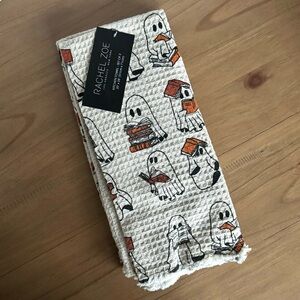 Rachel Zoe Halloween Ghosts & Books Towel Set